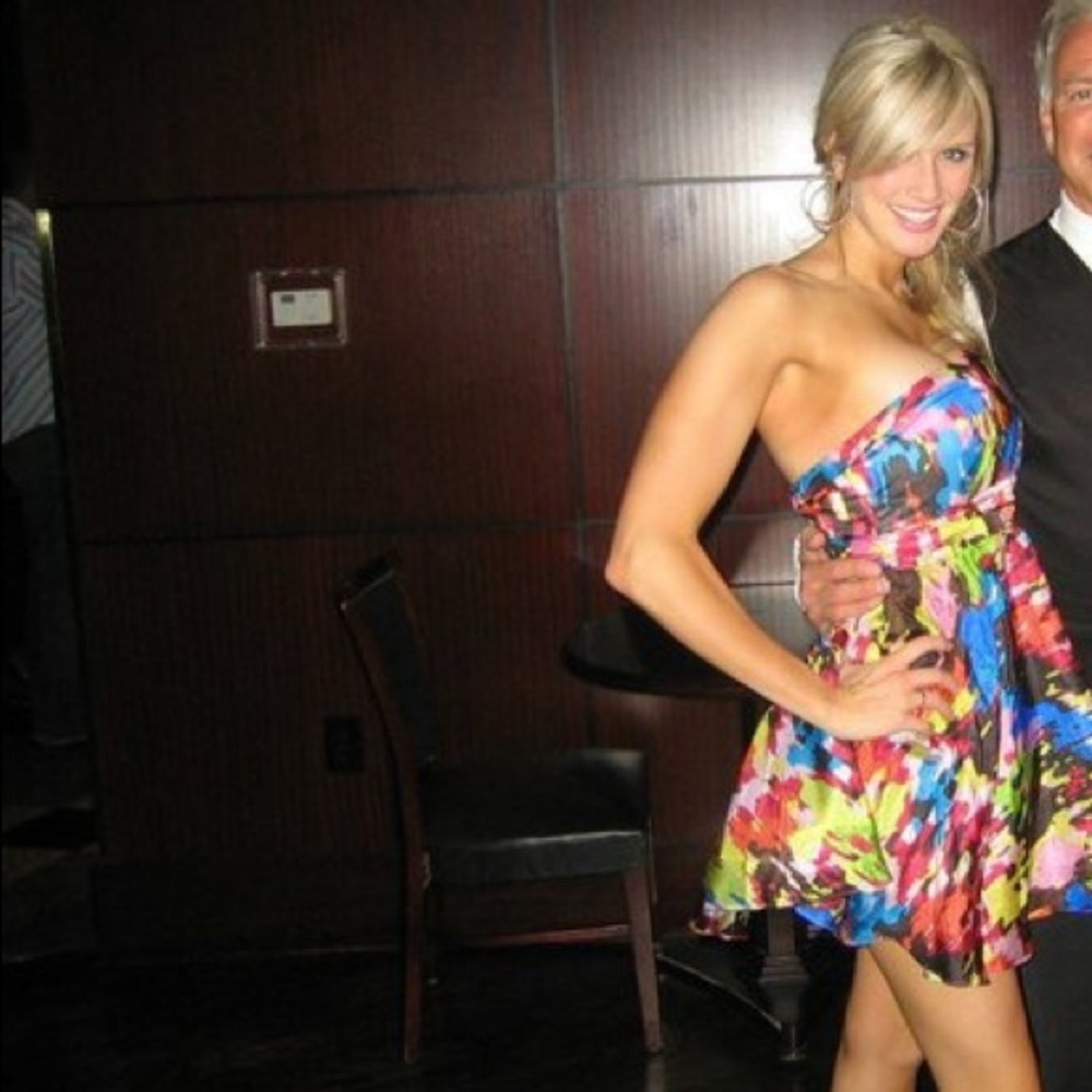 One of a kind like new colorful dress